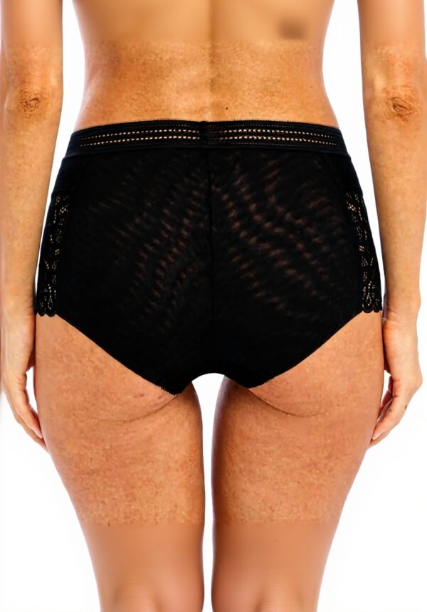 Culotte sculptante Wacoal dentelle noir confort femme
