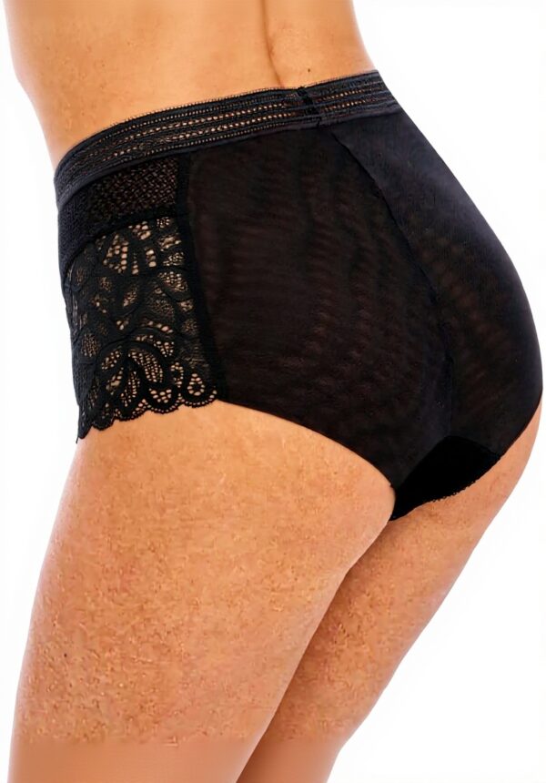 Culotte sculptante Wacoal dentelle noir confort femme