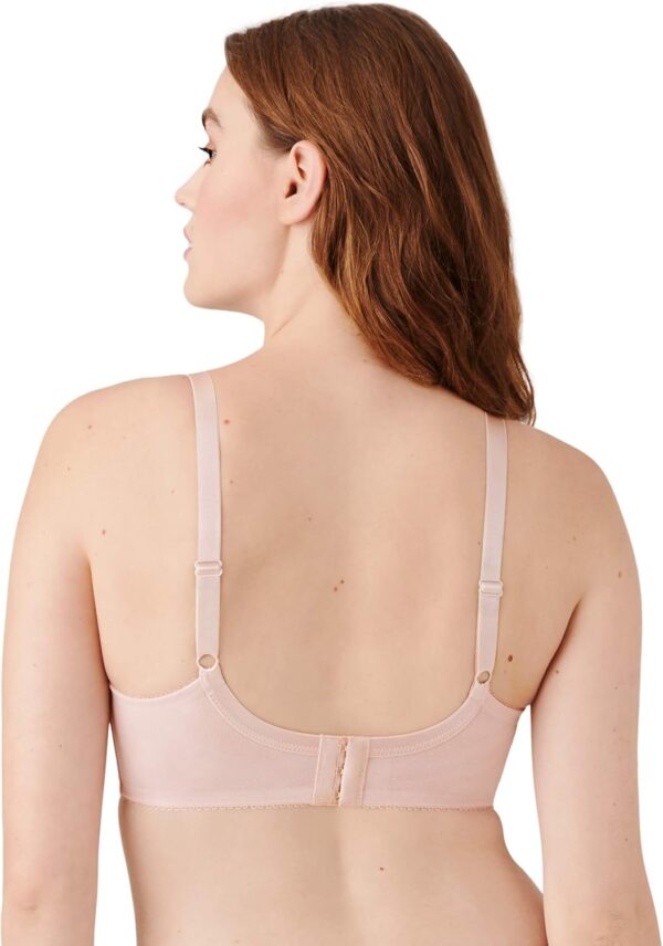 Wacoal Retro Chic Unlined Mesh Full Coverage Underwire Bra, 855186 Soutien-Gorge à Couverture Totale, Transparent, poussière de Rose, 95G Femme-2