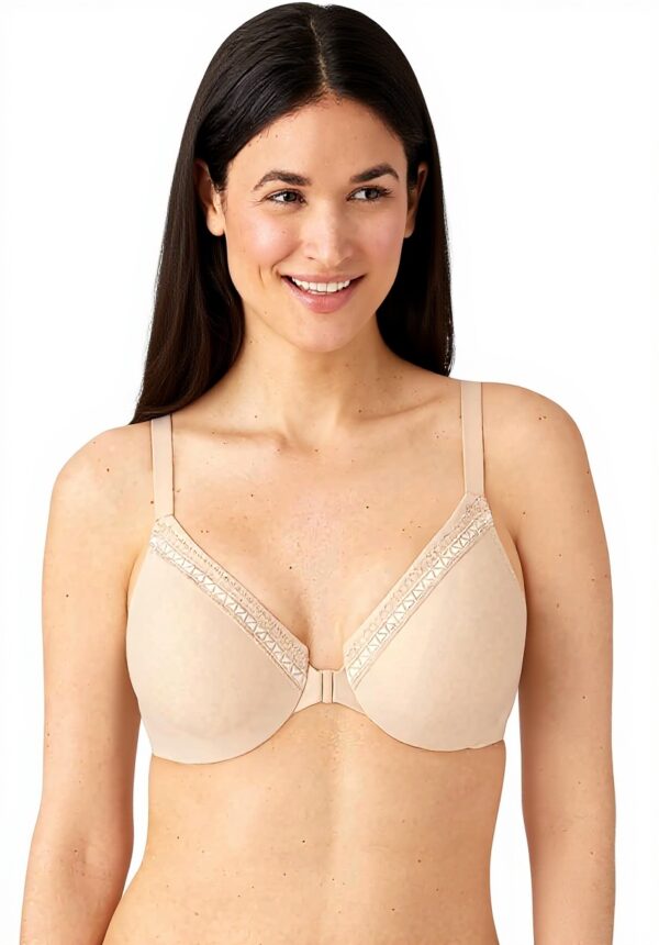 Soutien-gorge Wacoal fermeture avant total couverture sable