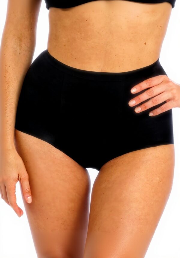 Wacoal Slip Taille Haute Culotte Femme Confort Noir