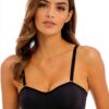 Soutien-gorge bandeau Wacoal moulé confort femme noir
