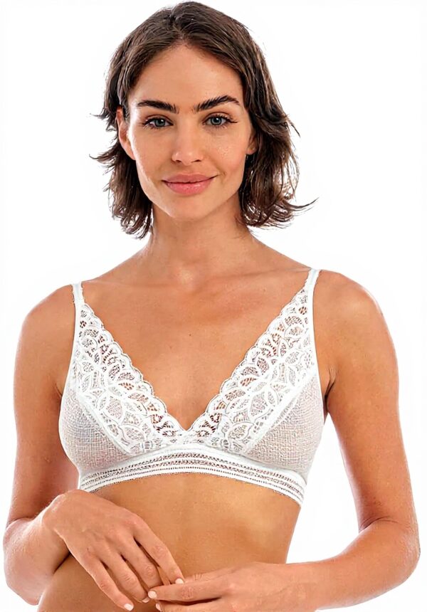 Soutien-gorge sans armatures Wacoal dentelle raffiné femme
