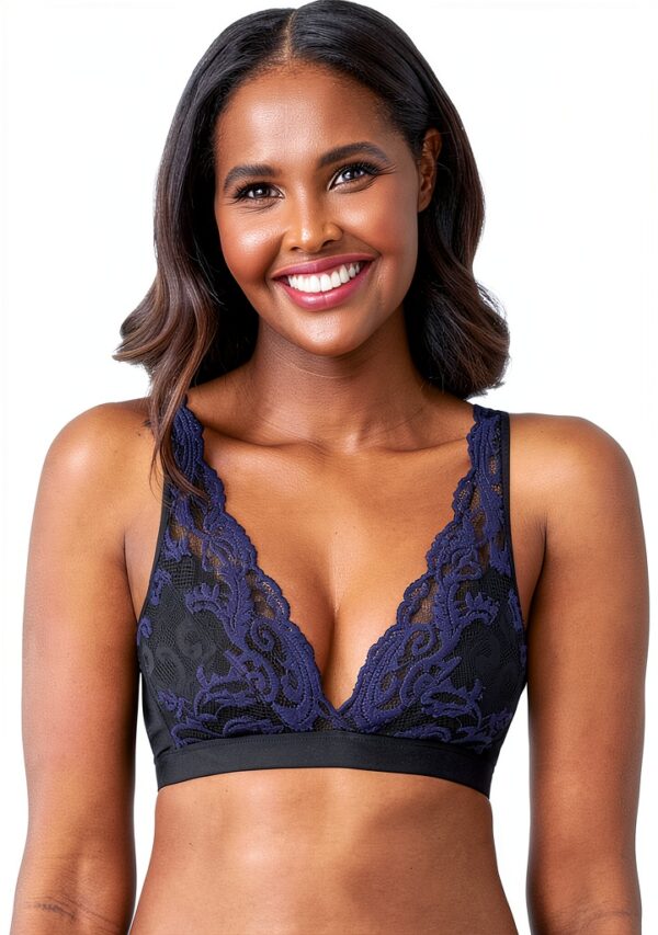 Soutien-gorge Wacoal dentelle extensible fermeture crochet-0