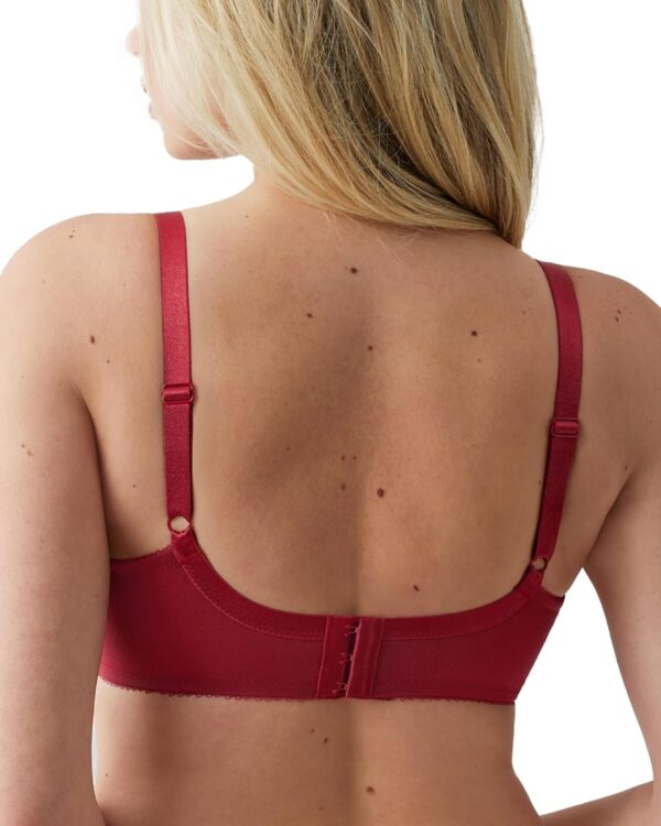 Soutien-gorge Wacoal dentelle Regina Rouge maintien confort-1