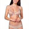 Soutien-gorge lissant Wacoal sans armatures dos côtés rose-5