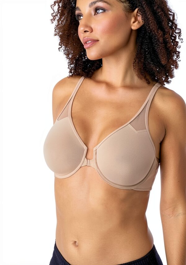 Soutien-gorge Wacoal fermeture avant bonnets maille femme-2