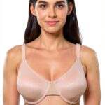 Soutien-gorge lissant Wacoal sans armatures dos côtés rose-0