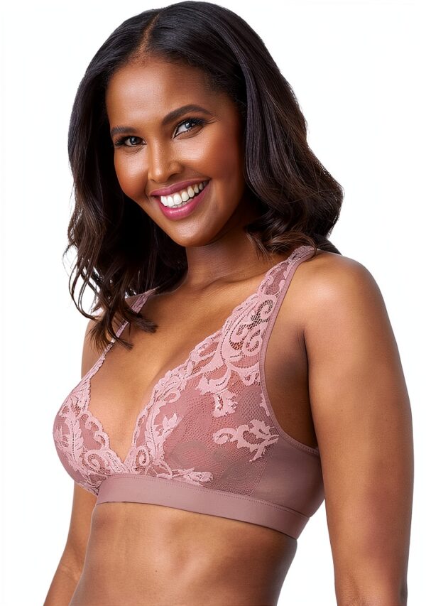 Bralette Wacoal dentelle croisée soutien femme confort-1