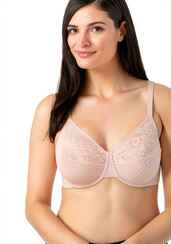 Soutien-gorge minimiseur Wacoal armatures sans couture Noir-1