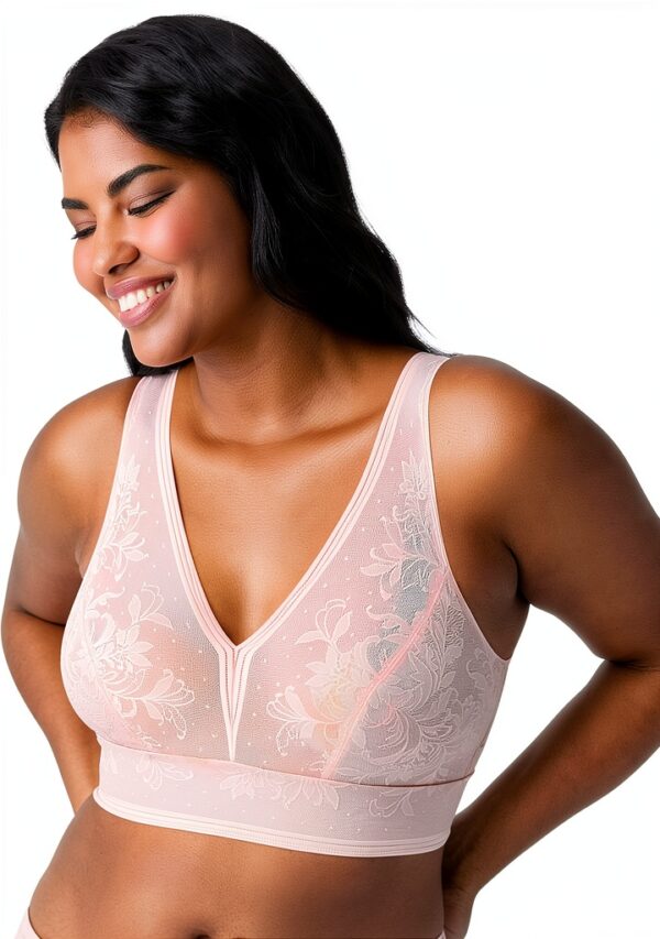 Soutien-gorge Wacoal bralette effet net sans armatures femme