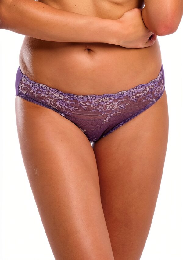 Wacoal Bikini Slip Femme Dentelle Confortable Coupe Complète