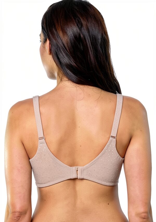 Soutien-gorge lissant Wacoal sans armatures dos côtés rose-1