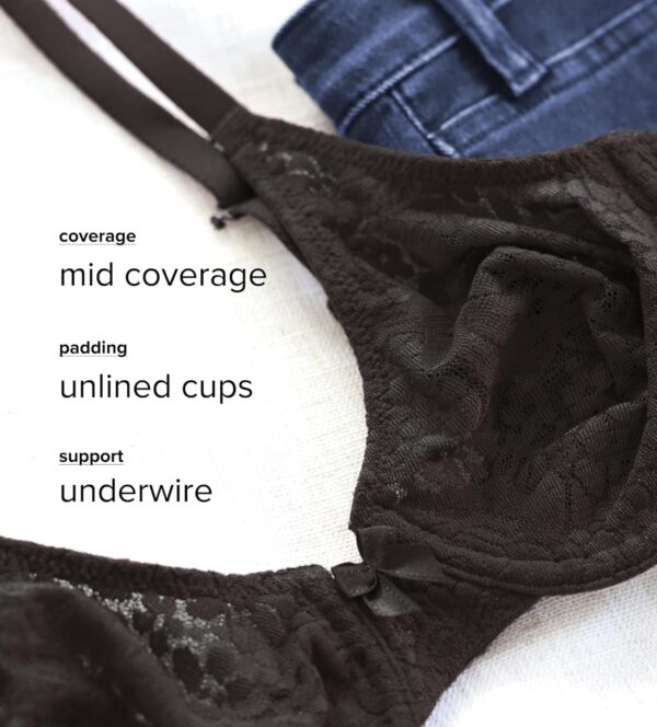 Soutien-gorge Wacoal sans couture armatures dentelle femme-5
