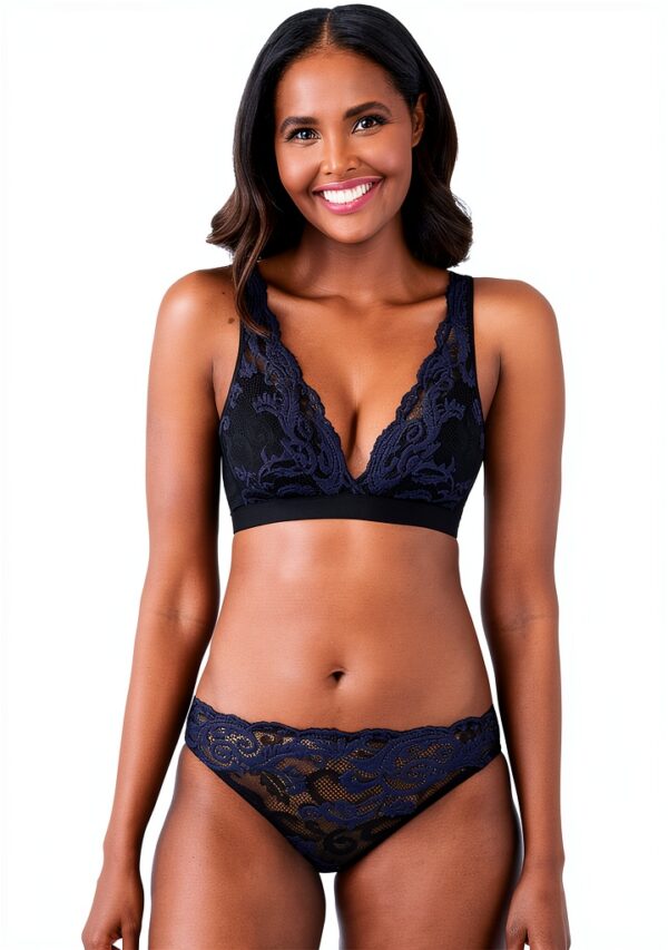 Soutien-gorge Wacoal dentelle extensible fermeture crochet-1