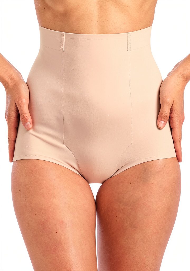 Culotte Wacoal taille très haute portée en situation réelle