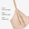 Soutien-gorge minimiseur Wacoal armatures sans couture Noir-5
