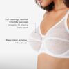 Soutien-gorge Wacoal dentelle Regina Rouge maintien confort-2