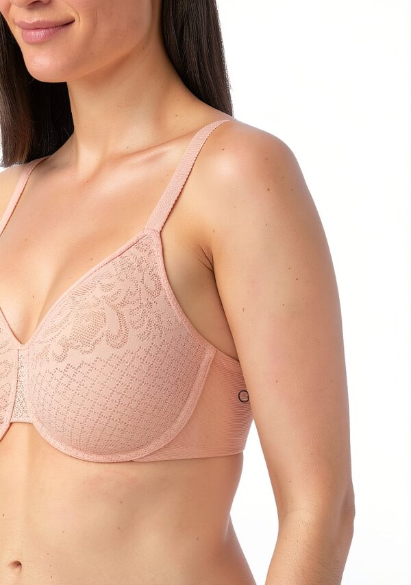 Soutien-gorge minimiseur Wacoal dentelle lisse armatures-3