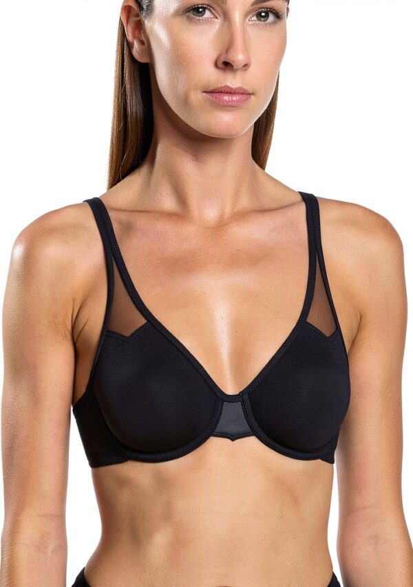 Soutien-gorge Wacoal plume coton forme ronde femme lingerie