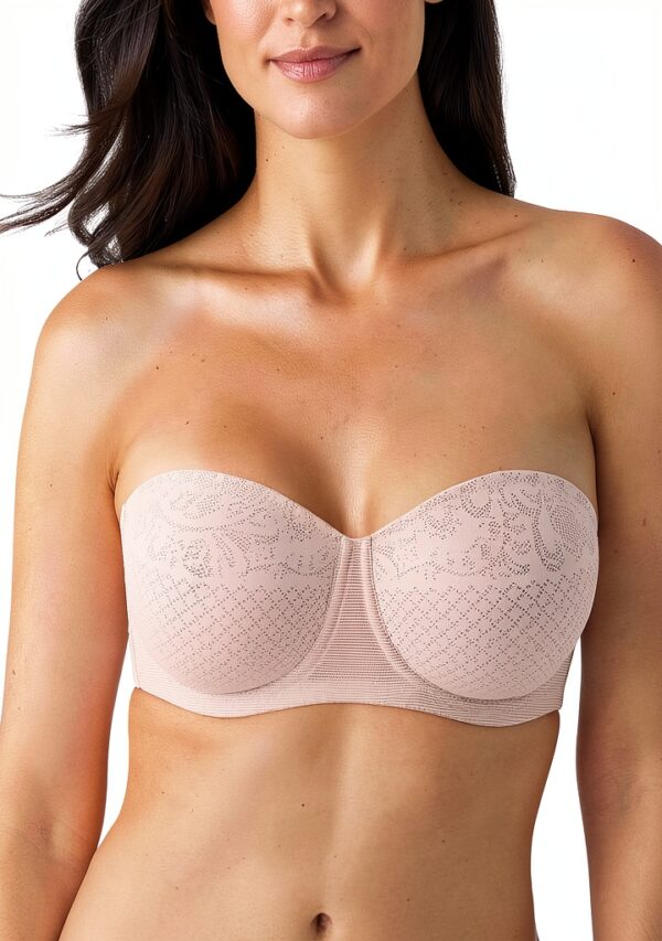 Soutien-gorge minimiseur Wacoal sans bretelles maille