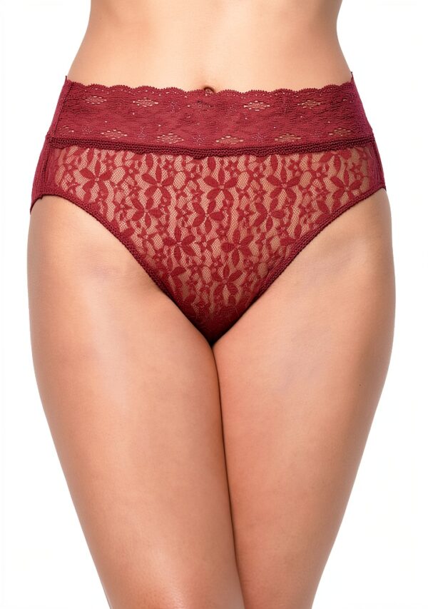Wacoal Culotte Halo Lace Hi Cut Coton Confort Femme