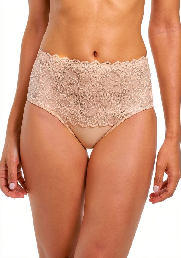 Culotte Wacoal Eglantine Blanc confort galbant femme