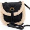 Sac à main à bandoulière UGG Accessories noir, sangle 58 cm-0