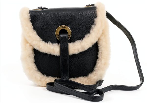 Sac à main à bandoulière UGG Accessories noir, sangle 58 cm-0