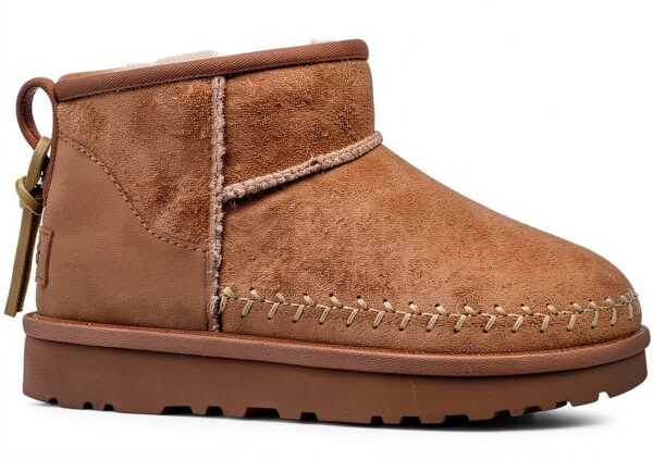 UGG Classic Ultra Mini Biarritz Boots femme marron taille EU 39-3