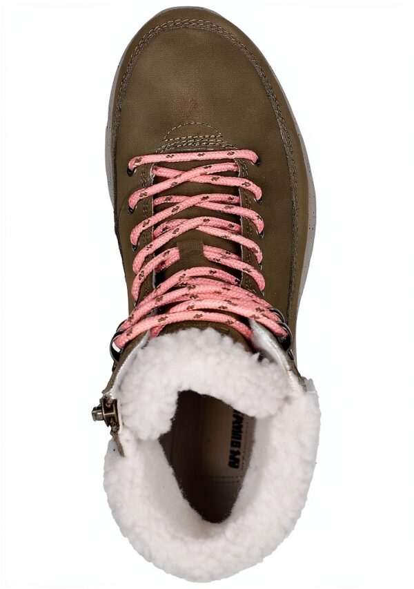 Skechers Glacial Ultra Woodlands Bottes Femme Bleu Marine Naturel 37-3