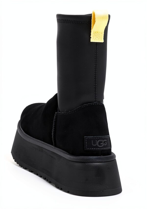UGG Bottes en Cuir W Classic Dipper Marron Confort et Élégance-2