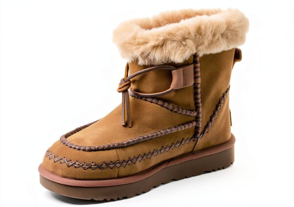 UGG Bottes classiques femme en daim avec doublure laine UGGplush 17mm-0