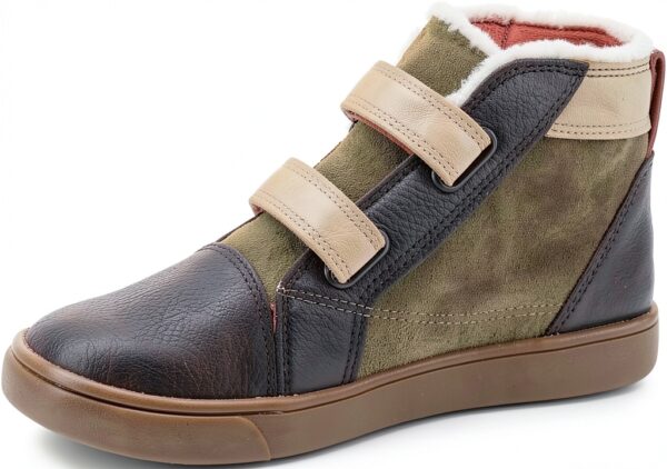 UGG Rennon II Baskets Enfant Antilope Rouge Chaude Taille 32 EU-3