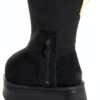UGG Bottes en Cuir W Classic Dipper Marron Confort et Élégance-3