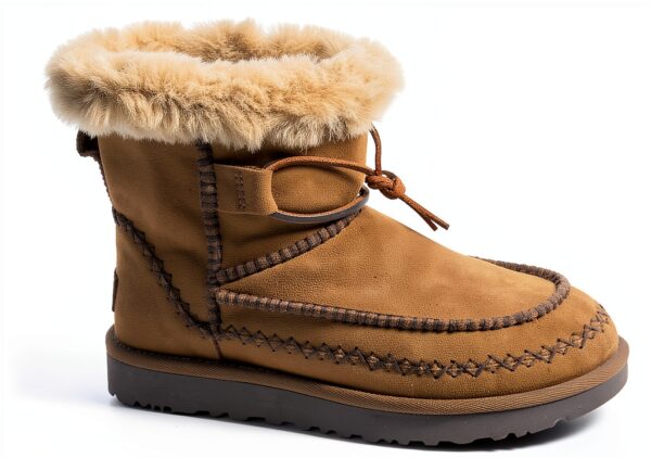 UGG Bottes classiques femme en daim avec doublure laine UGGplush 17mm-3