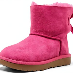 UGG Mini Bailey Bow Ii Botte Mixte enfant Rose taille 22-38 EU-0