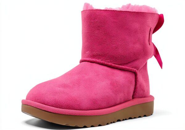 UGG Mini Bailey Bow Ii Botte Mixte enfant Rose taille 22-38 EU-0