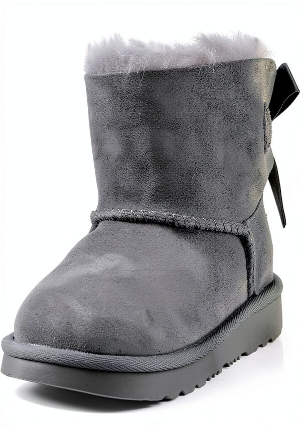UGG Mini Bailey Bow Ii Botte Mixte enfant Peau de mouton Noisette-0