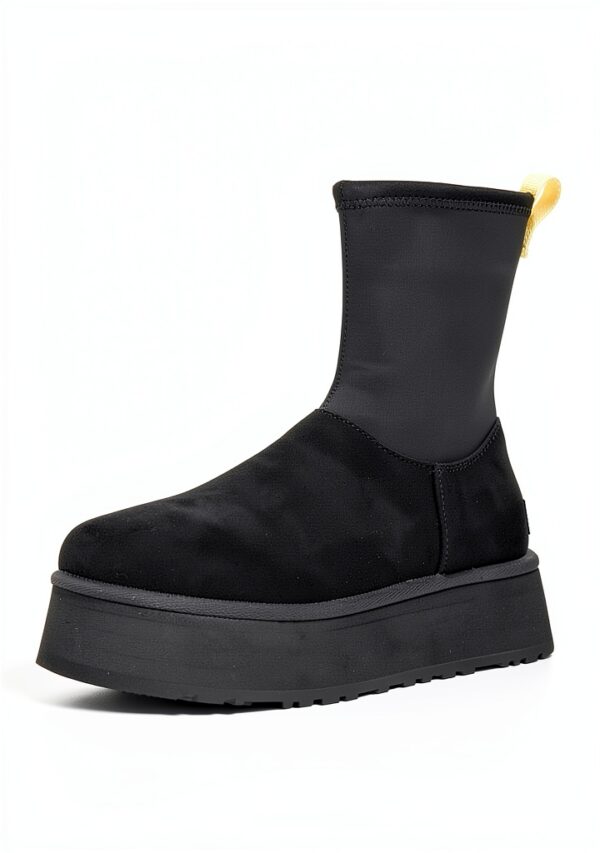 UGG Bottes en Cuir W Classic Dipper Marron Confort et Élégance-1
