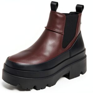 UGG Brisbane Chelsea Bottine Femme Cèdre Brûlé – Semelle laine 7 mm-0