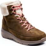 Skechers Glacial Ultra Woodlands Bottes Femme Bleu Marine Naturel 37-0