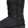 UGG Classic Short II Femme Bottes Courtes Noires Taille 36-3