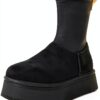 UGG Bottes en Cuir W Classic Dipper Marron Confort et Élégance-0