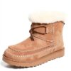 UGG Bottes classiques femme châtaigne, doublure laine, semelle EVA-1