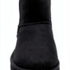 UGG Femme Classic Mini II Bottes Suède Noires Taille 41-2