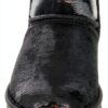UGG Classic Ultra Mini Mirror Ball Botte tendanceFemme Noir-4
