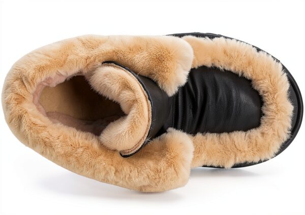 UGG Esmee Bottes tendance à lacets en cuir pour femme-2