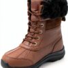 UGG 1909 Adirondack Boot II Bottes femme Cuir imperméable Noir 17,8 cm-3
