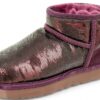 UGG Classic Ultra Mini Mirror Ball Botte tendanceFemme-0